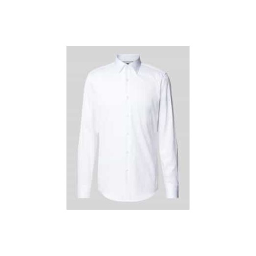 Koszula biznesowa o kroju slim fit z kołnierzykiem typu kent model ‘Hank’ ze sklepu Peek&Cloppenburg  w kategorii Koszule męskie - zdjęcie 177852720