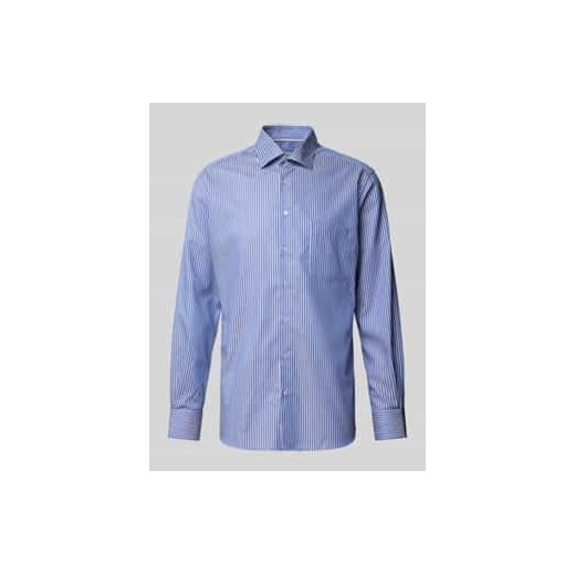 Koszula biznesowa o kroju modern fit z kieszenią na piersi ze sklepu Peek&Cloppenburg  w kategorii Koszule męskie - zdjęcie 177853124