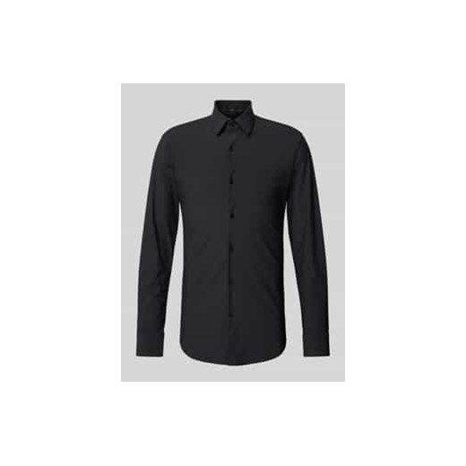 Koszula biznesowa o kroju slim fit z drobnego twillu z dodatkiem streczu ze sklepu Peek&Cloppenburg  w kategorii Koszule męskie - zdjęcie 177853131