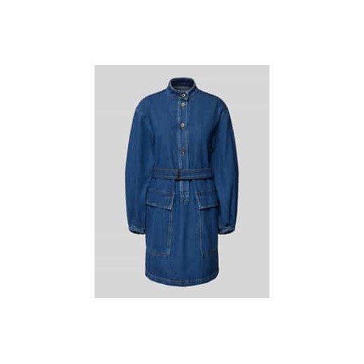 Sukienka jeansowa z paskiem w talii model ‘EURO’ ze sklepu Peek&Cloppenburg  w kategorii Sukienki - zdjęcie 177853232