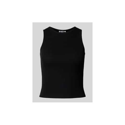 Top krótki z okrągłym dekoltem ze sklepu Peek&Cloppenburg  w kategorii Bluzki damskie - zdjęcie 177853304