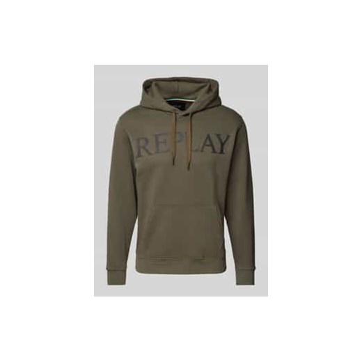 Bluza z kapturem z nadrukiem z logo ze sklepu Peek&Cloppenburg  w kategorii Bluzy męskie - zdjęcie 177853830