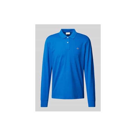 Koszulka polo o kroju regular fit z wyhaftowanym logo model ‘SHIELD’ ze sklepu Peek&Cloppenburg  w kategorii T-shirty męskie - zdjęcie 177853861