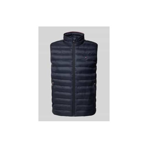 Kamizelka pikowana z kieszeniami zapinanymi na zamek błyskawiczny model ‘CORE PACKABLE’ ze sklepu Peek&Cloppenburg  w kategorii Kamizelki męskie - zdjęcie 177853952