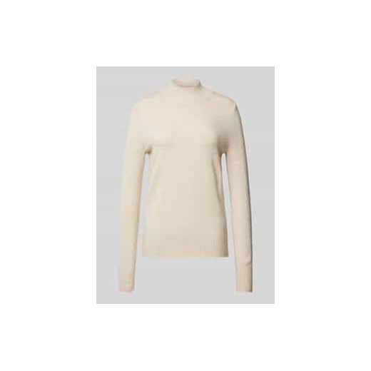 Sweter z dzianiny z prążkowanymi wykończeniami model ‘Aliv’ ze sklepu Peek&Cloppenburg  w kategorii Swetry damskie - zdjęcie 177854202