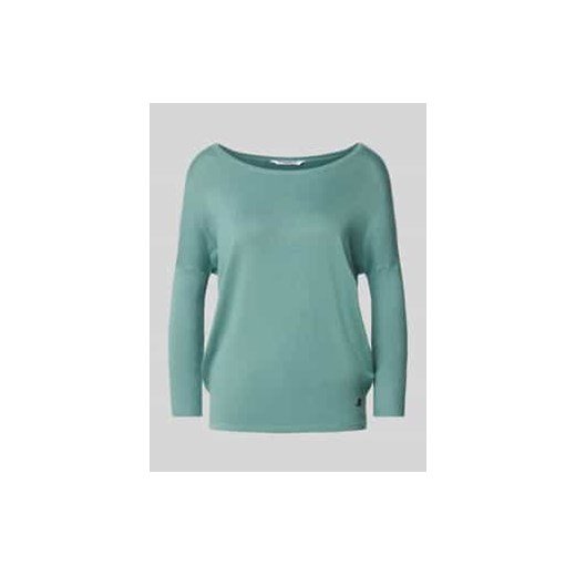Sweter z dzianiny z dekoltem w łódkę ze sklepu Peek&Cloppenburg  w kategorii Swetry damskie - zdjęcie 177854340