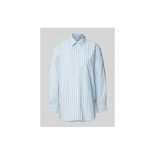 Bluzka koszulowa o kroju regular fit z listwą guzikową na całej długości ze sklepu Peek&Cloppenburg  w kategorii Koszule damskie - zdjęcie 177854381
