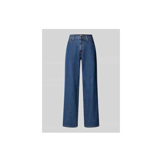 Jeansy o kroju baggy fit z zapięciem na guzik ze sklepu Peek&Cloppenburg  w kategorii Jeansy damskie - zdjęcie 177854402