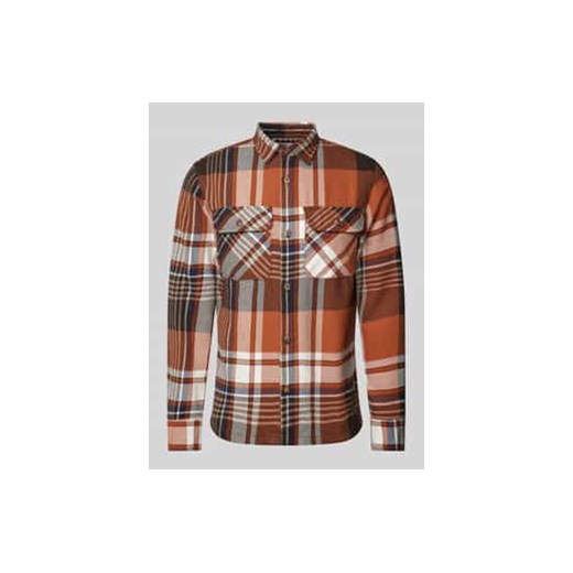 Koszula casualowa o kroju slim fit z kieszeniami z patką na piersi model ‘DARREN’ ze sklepu Peek&Cloppenburg  w kategorii Koszule męskie - zdjęcie 177854534