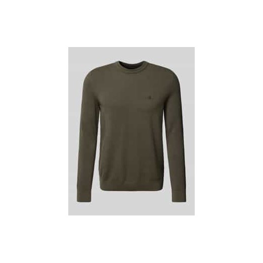 Sweter o kroju regular fit z czystej bawełny ze sklepu Peek&Cloppenburg  w kategorii Swetry męskie - zdjęcie 177854663