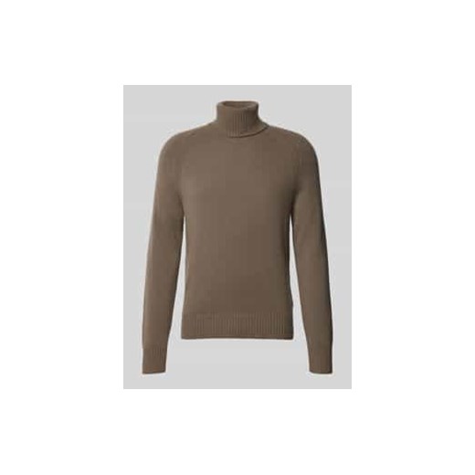 Sweter z dzianiny z golfem model ‘ELOGICO’ ze sklepu Peek&Cloppenburg  w kategorii Swetry męskie - zdjęcie 177854681
