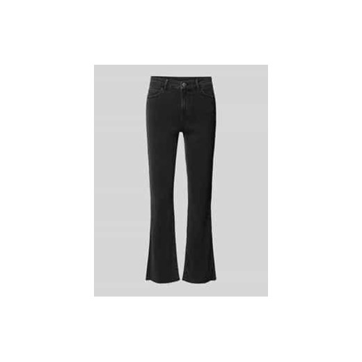 Jeansy o kroju regular fit z wysokim stanem i dołem bez wykończenia model ‘SHEILA’ ze sklepu Peek&Cloppenburg  w kategorii Jeansy damskie - zdjęcie 177855302