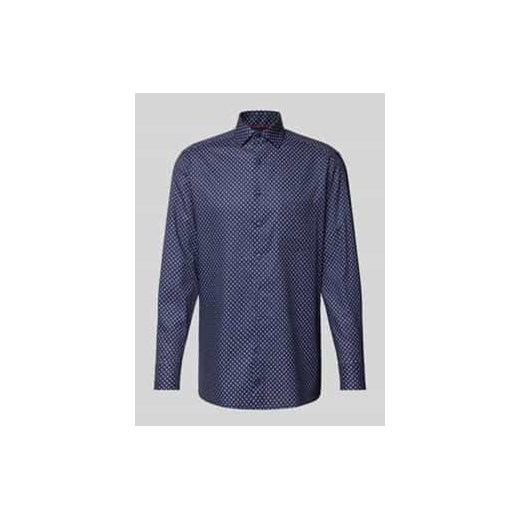 Koszula biznesowa o kroju Modern Fit z kołnierzykiem typu kent ze sklepu Peek&Cloppenburg  w kategorii Koszule męskie - zdjęcie 177855303