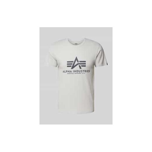 T-shirt z nadrukiem z logo ze sklepu Peek&Cloppenburg  w kategorii T-shirty męskie - zdjęcie 177855334