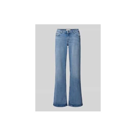 Jeansy z szeroką nogawką i 5 kieszeniami model ‘JUICY’ ze sklepu Peek&Cloppenburg  w kategorii Jeansy damskie - zdjęcie 177855453