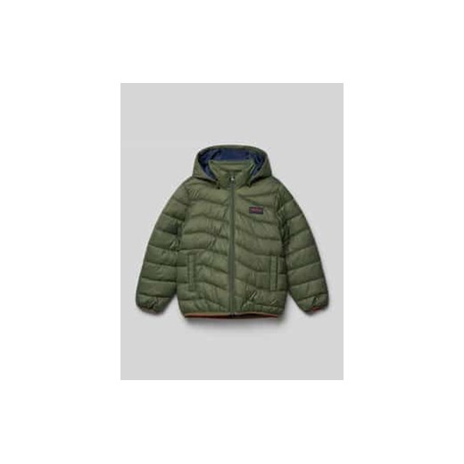 Kurtka pikowana z kapturem model ‘MONAY’ ze sklepu Peek&Cloppenburg  w kategorii Kurtki chłopięce - zdjęcie 177855511