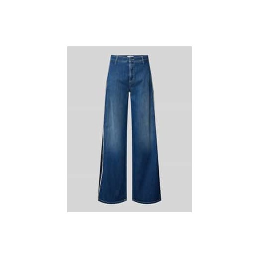 Jeansy o kroju baggy fit z bocznymi,wpuszczanymi kieszeniami model ‘OCEAN’ ze sklepu Peek&Cloppenburg  w kategorii Jeansy damskie - zdjęcie 177855521