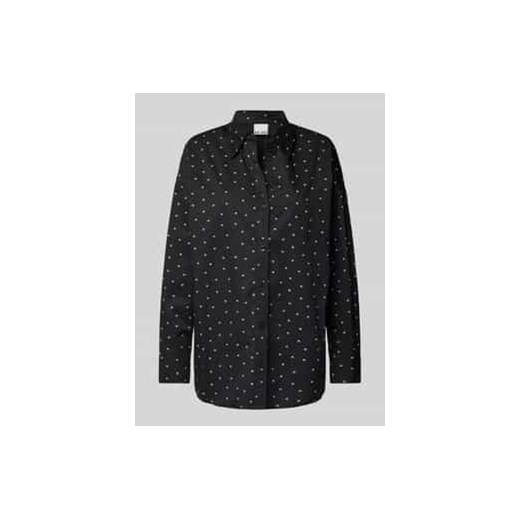 Bluzka o kroju regular fit z listwą guzikową na całej długości ze sklepu Peek&Cloppenburg  w kategorii Koszule damskie - zdjęcie 177855672