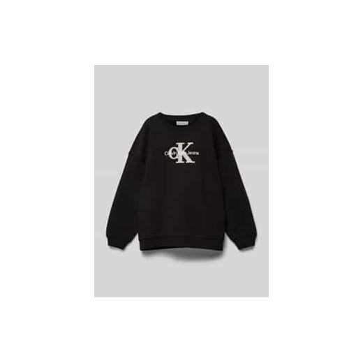 Bluza o kroju oversized z nadrukiem z logo model ‘TEDDY’ ze sklepu Peek&Cloppenburg  w kategorii Bluzy dziewczęce - zdjęcie 177855754