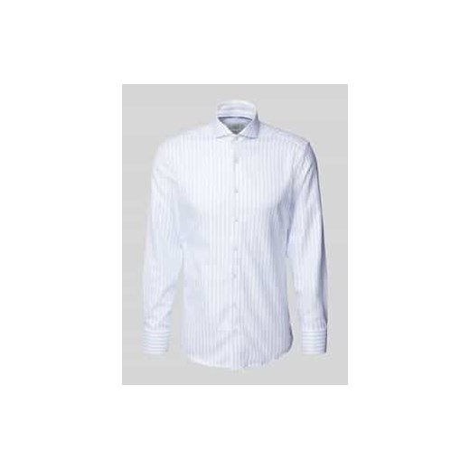 Koszula biznesowa o kroju regular fit z kołnierzykiem typu cutaway ze sklepu Peek&Cloppenburg  w kategorii Koszule męskie - zdjęcie 177855930