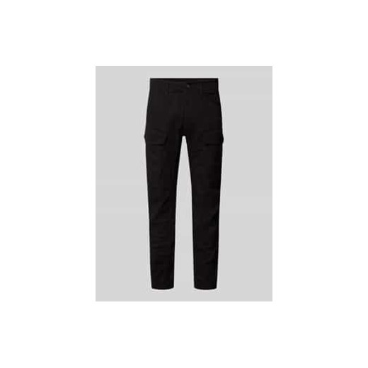 Spodnie cargo o kroju tapered fit ze szlufkami na pasek model ‘Rovic’ ze sklepu Peek&Cloppenburg  w kategorii Spodnie męskie - zdjęcie 177855954