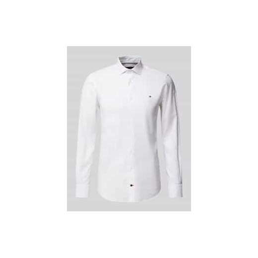 Koszula biznesowa o kroju slim fit z listwą guzikową ze sklepu Peek&Cloppenburg  w kategorii Koszule męskie - zdjęcie 177856232