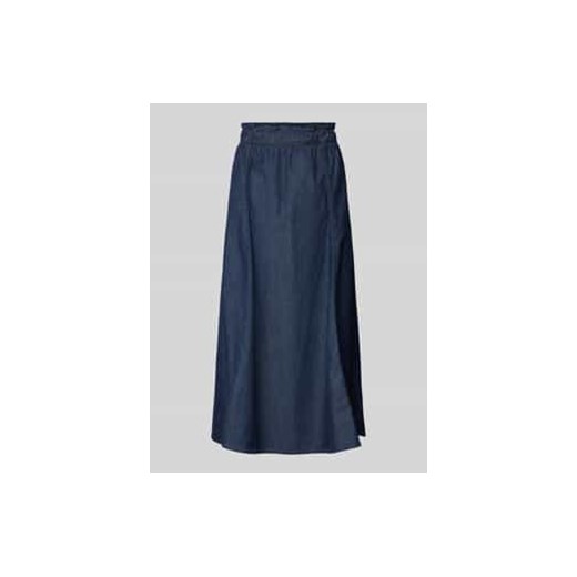 Spódnica jeansowa z elastycznym pasem ze sklepu Peek&Cloppenburg  w kategorii Spódnice - zdjęcie 177856281