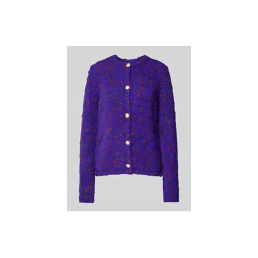 Sweter rozpinany z prążkowanymi ściągaczami ze sklepu Peek&Cloppenburg  w kategorii Swetry damskie - zdjęcie 177856551