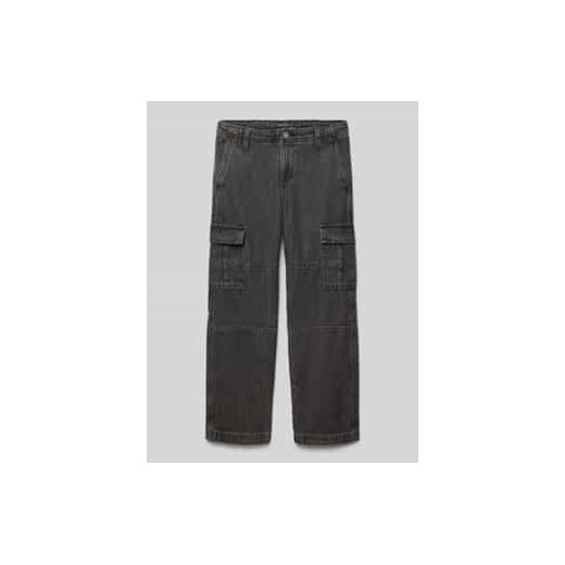 Jeansy o kroju regular fit z naszywką z logo model ‘CHRIS’ ze sklepu Peek&Cloppenburg  w kategorii Spodnie chłopięce - zdjęcie 177856694