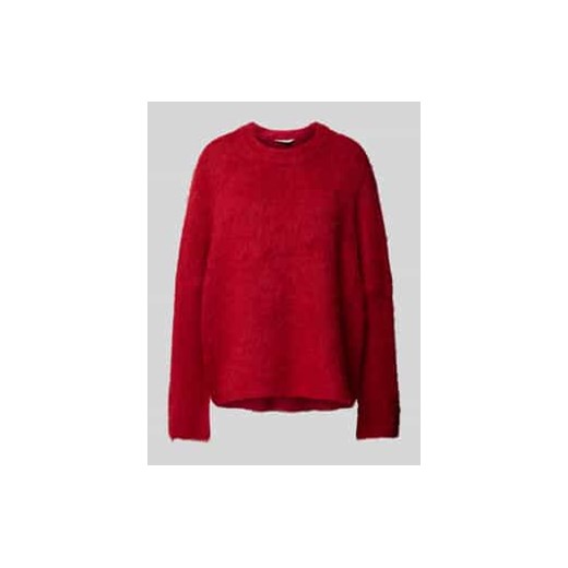 Sweter z dzianiny z prążkowanymi wykończeniami model ‘Gillis’ ze sklepu Peek&Cloppenburg  w kategorii Swetry damskie - zdjęcie 177856721