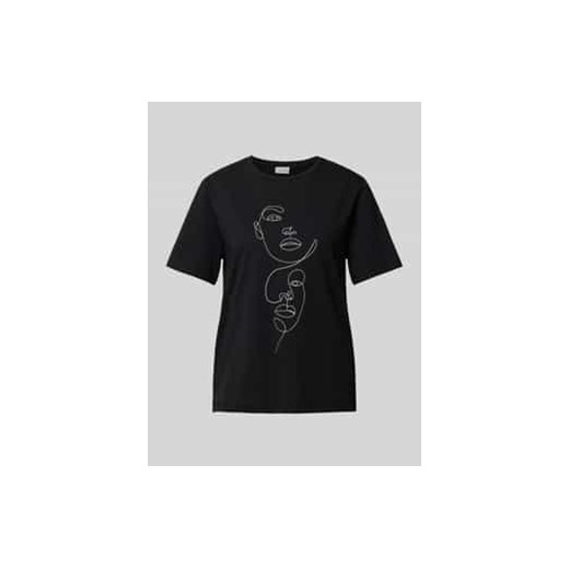 T-shirt z okrągłym dekoltem model ‘COLBA’ ze sklepu Peek&Cloppenburg  w kategorii Bluzki damskie - zdjęcie 177857013