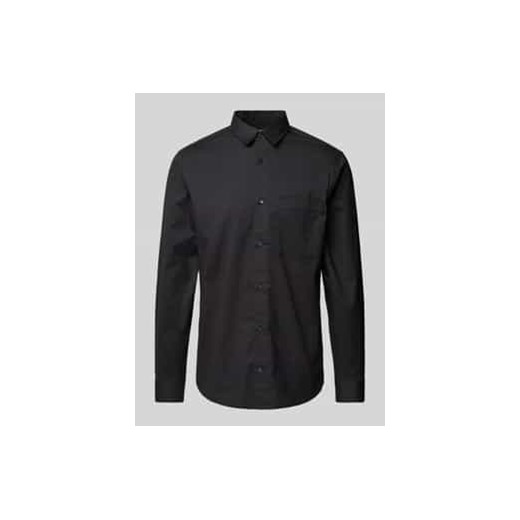 Koszula casualowa regular fit z kołnierzykiem typu kent ze sklepu Peek&Cloppenburg  w kategorii Koszule męskie - zdjęcie 177857351