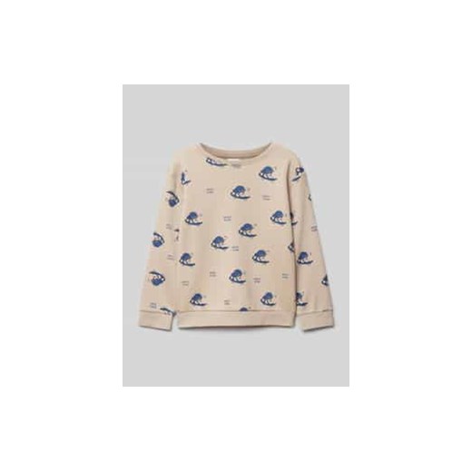 Bluza z okrągłym dekoltem model ‘MOTTO’ ze sklepu Peek&Cloppenburg  w kategorii Bluzy chłopięce - zdjęcie 177857631