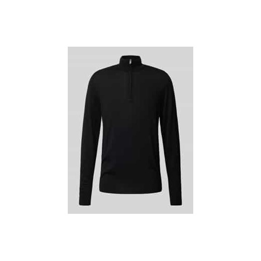 Sweter wełniany z zapinanym kołnierzem ze sklepu Peek&Cloppenburg  w kategorii Swetry męskie - zdjęcie 177857640