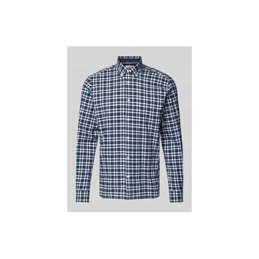 Koszula casualowa o kroju regular fit ze wzorem w kratę ze sklepu Peek&Cloppenburg  w kategorii Koszule męskie - zdjęcie 177857654