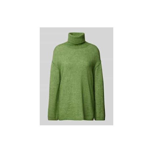 Sweter z dzianiny z golfem model ‘Sistine’ ze sklepu Peek&Cloppenburg  w kategorii Swetry damskie - zdjęcie 177857741