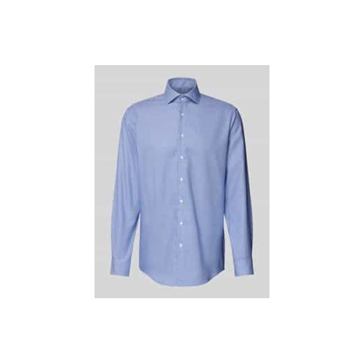 Koszula biznesowa o kroju regular fit z kołnierzykiem typu kent ze sklepu Peek&Cloppenburg  w kategorii Koszule męskie - zdjęcie 177857854