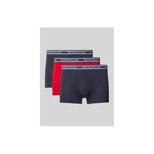 Obcisłe bokserki o kroju regular fit w zestawie 5 szt. z miękkiej bawełny z elastycznym pasem z logo ze sklepu Peek&Cloppenburg  w kategorii Majtki męskie - zdjęcie 177857904