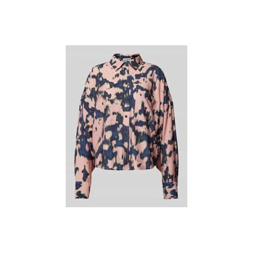 Bluzka koszulowa z ozdobnymi szwami ze sklepu Peek&Cloppenburg  w kategorii Koszule damskie - zdjęcie 177857971