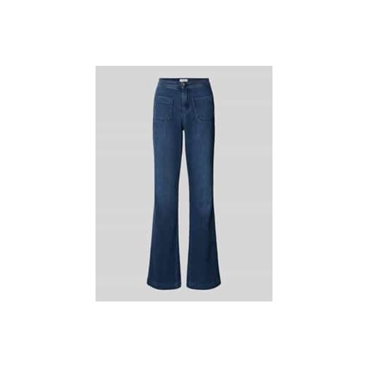 Jeansy rozkloszowane z nakładanymi kieszeniami model ‘ALISA’ ze sklepu Peek&Cloppenburg  w kategorii Jeansy damskie - zdjęcie 177858074