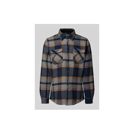 Koszula casualowa o kroju tailored fit z kieszeniami na piersi model ‘Rhobell’ ze sklepu Peek&Cloppenburg  w kategorii Koszule męskie - zdjęcie 177858291