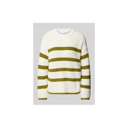 Sweter z dzianiny z obniżonymi ramionami model ‘BLOOMIE’ ze sklepu Peek&Cloppenburg  w kategorii Swetry damskie - zdjęcie 177858321
