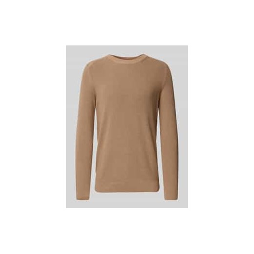 Sweter z dzianiny z okrągłym dekoltem model ‘Svante’ ze sklepu Peek&Cloppenburg  w kategorii Swetry męskie - zdjęcie 177858530