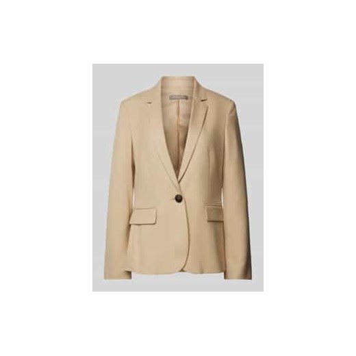 Żakiet o kroju regular fit z kołnierzem z połami ze sklepu Peek&Cloppenburg  w kategorii Marynarki damskie - zdjęcie 177858634