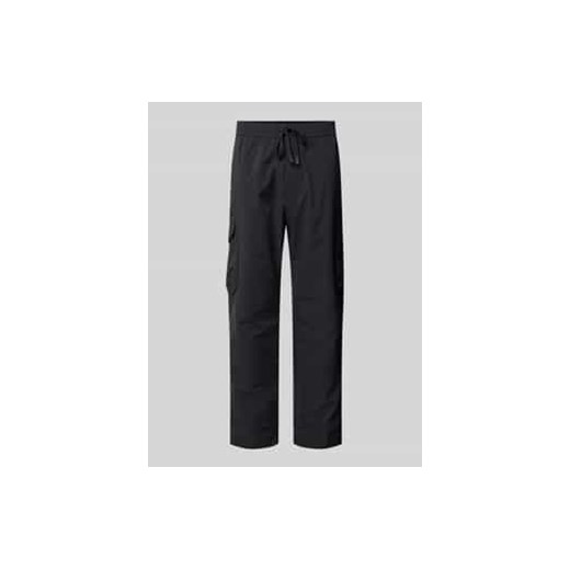 Spodnie cargo o kroju tapered fit z tunelem model ‘Urbanex’ ze sklepu Peek&Cloppenburg  w kategorii Spodnie męskie - zdjęcie 177858820