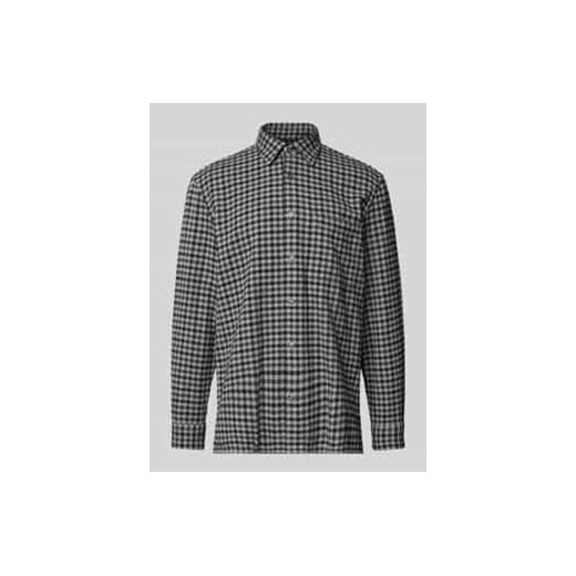 Koszula casualowa o kroju regular fit z czystej bawełny ekologicznej i twillu ze sklepu Peek&Cloppenburg  w kategorii Koszule męskie - zdjęcie 177858863
