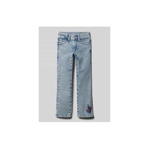 Jeansy o kroju regular fit z detalem z cekinów ze sklepu Peek&Cloppenburg  w kategorii Spodnie dziewczęce - zdjęcie 177858902