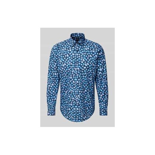 Koszula biznesowa o kroju regular fit z listwą guzikową model ‘Joe’ ze sklepu Peek&Cloppenburg  w kategorii Koszule męskie - zdjęcie 177859144