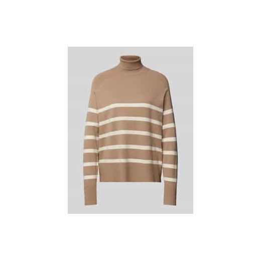 Golf ze wzorem w paski model ‘SIA’ ze sklepu Peek&Cloppenburg  w kategorii Swetry damskie - zdjęcie 177859183