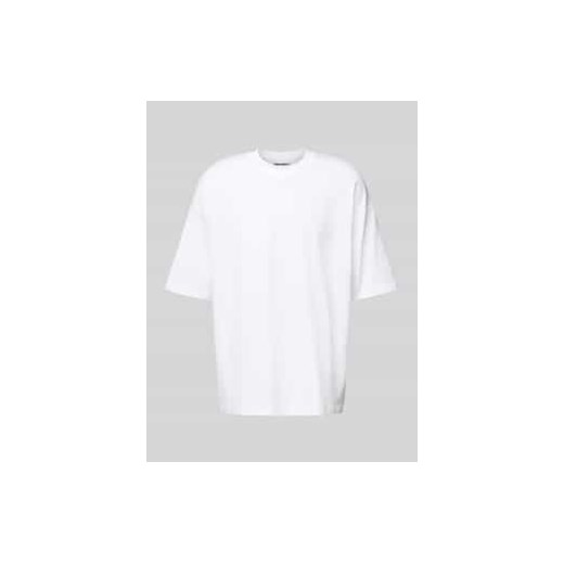 T-shirt o kroju oversized z nadrukiem z logo ze sklepu Peek&Cloppenburg  w kategorii T-shirty męskie - zdjęcie 177859213